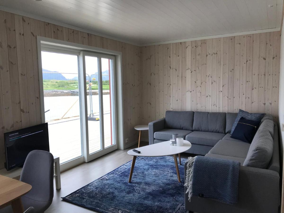 Nappstraumen Seafront Cabin Лекнес Екстер'єр фото