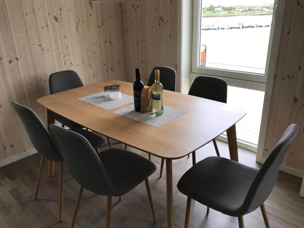 Nappstraumen Seafront Cabin Лекнес Екстер'єр фото